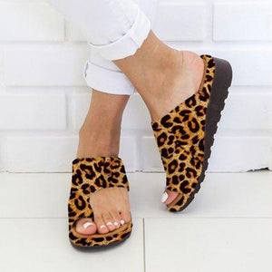 Women PU Leather Shoes Comfy Sandal